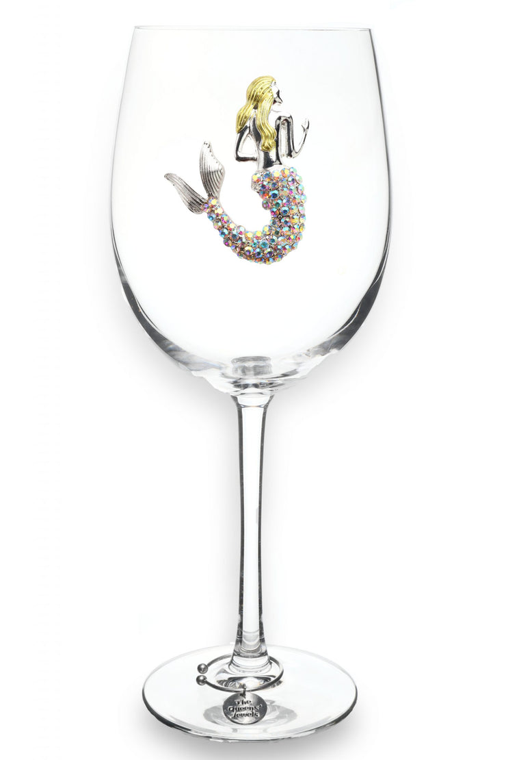 Mermaid Wine Glass