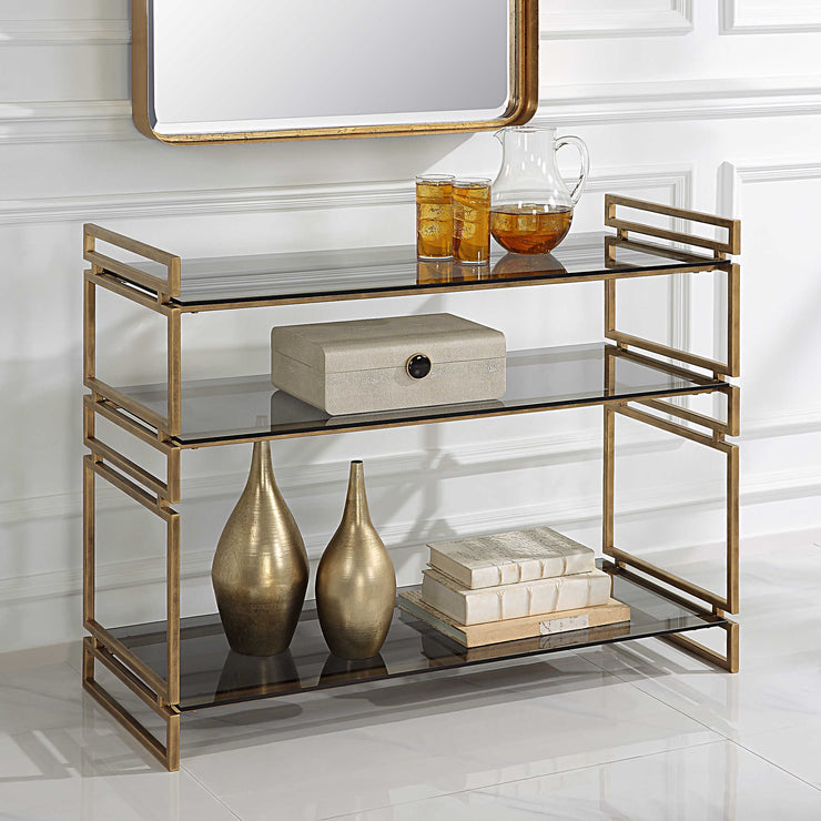 Stacked Up Console Table