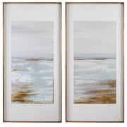 Coastline Framed Prints, S/2