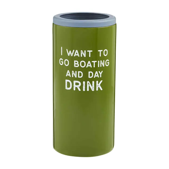 I Want To Go Boating Can Cooler