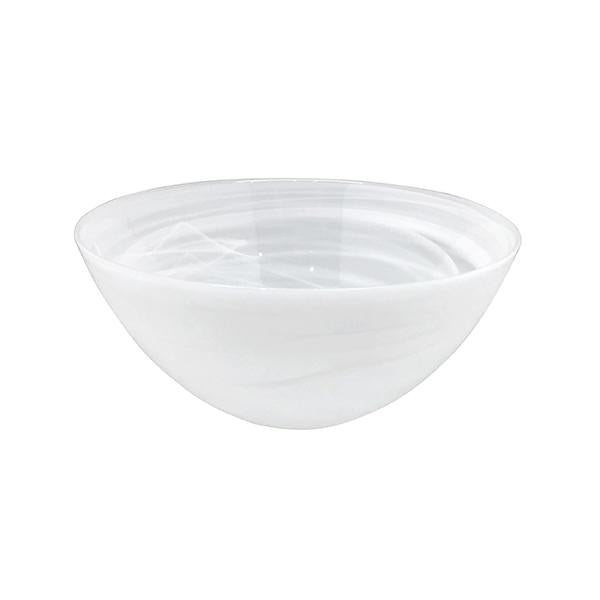 White Alabaster Medium Bowl