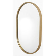 Varina Gold Oval Mirror